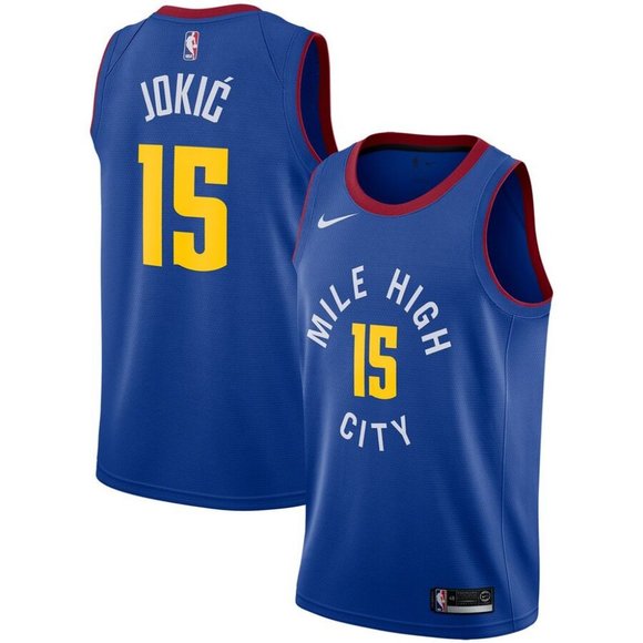 denver nuggets blue jersey